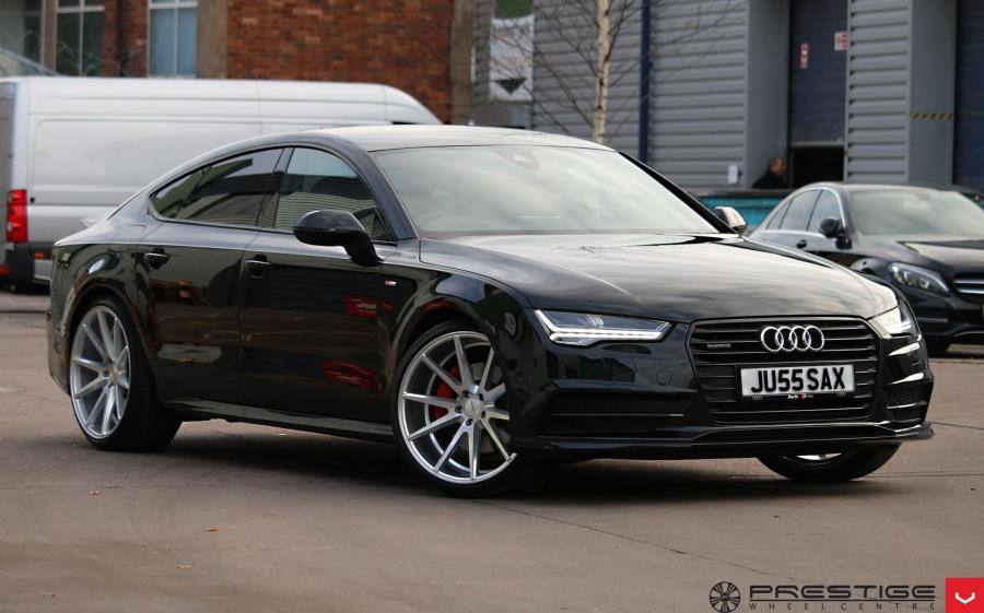 Audi A7 Sportback TDI Qattro S-Line on Vossen Wheels (VFS1) (UK) '2016
